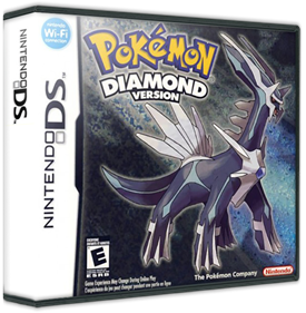 Pokémon Diamond Version - Box - 3D Image