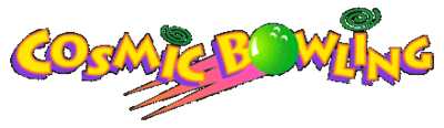 Brunswick Zone: Cosmic Bowling - Clear Logo Image