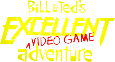 Bill & Ted's Excellent Video Game Adventure - Clear Logo Image