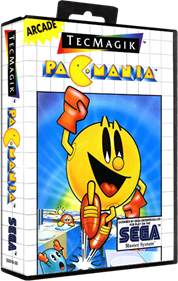 Pac-Mania - Box - 3D Image