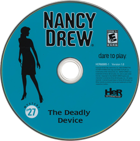 Nancy Drew: The Deadly Device - Disc Image