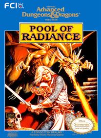 Advanced Dungeons & Dragons: Pool of Radiance - Box - Front - Reconstructed