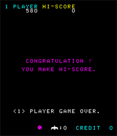 Cosmo - Screenshot - Game Over Image