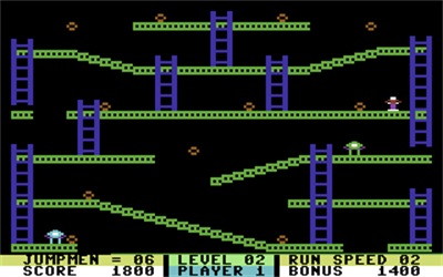 Jumpman (Epyx) - Screenshot - Gameplay Image