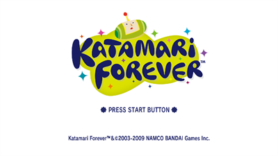 Katamari Forever - Screenshot - Game Title Image