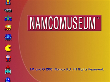 Namco Museum - Screenshot - Game Title Image