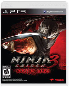 Ninja Gaiden 3: Razor's Edge - Box - Front - Reconstructed