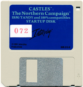 Castles: The Northern Campaign: Castles Campaign Disk No. 1 - Disc Image