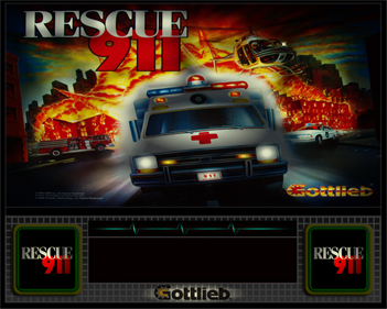 Rescue 911 - Arcade - Marquee Image