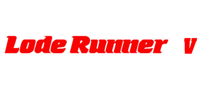 Lode Runner V - Clear Logo Image