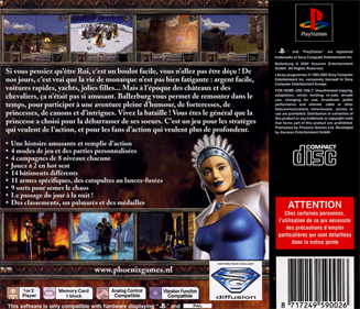 Ballerburg: Castle Chaos - Box - Back Image