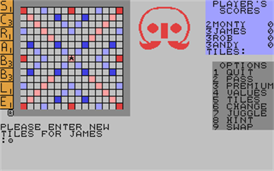 Monty Plays Scrabble - Screenshot - Gameplay Image