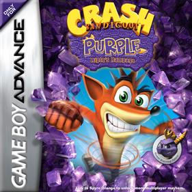 Crash Bandicoot Purple: Ripto's Rampage - Box - Front - Reconstructed