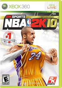 NBA 2K10 - Box - Front - Reconstructed Image