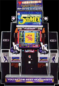 Guitar Freaks 5th Mix - Arcade - Cabinet Image