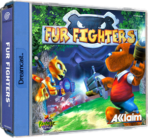 Fur Fighters - Box - 3D Image