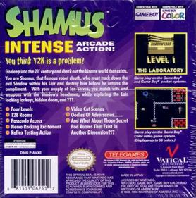 Shamus - Box - Back Image