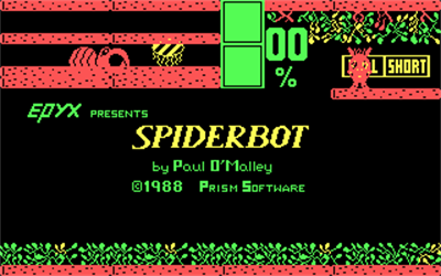 Spiderbot - Screenshot - Game Title Image