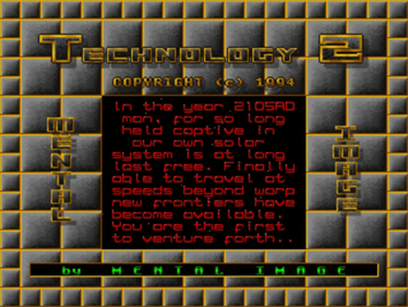 Technology 2 - Screenshot - Game Title Image