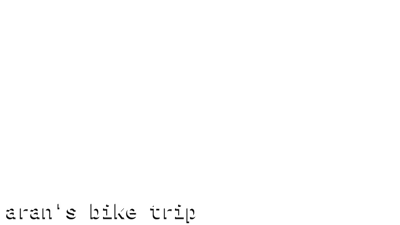 Aran's Bike Trip - Clear Logo Image