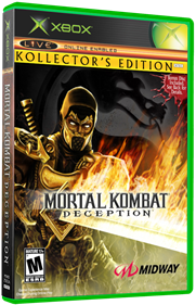 Mortal Kombat: Deception Kollector's Edition (Bonus Disc) - Box - 3D Image