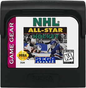 NHL All-Star Hockey - Cart - Front Image