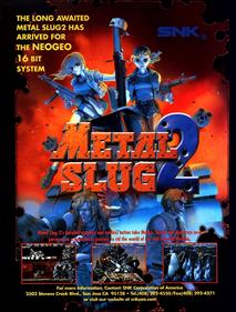 Metal Slug 2 - Advertisement Flyer - Front