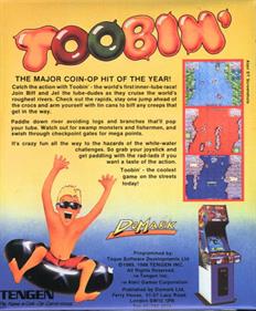 Toobin' - Box - Back Image