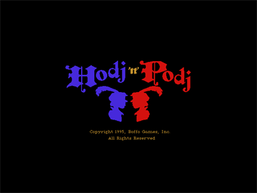 Hodj 'n' Podj  - Screenshot - Game Title Image