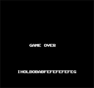 Bomberman - Screenshot - Game Over Image