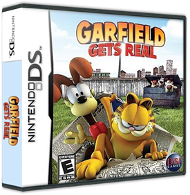 Garfield Gets Real - Box - 3D Image