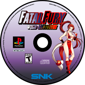 Fatal Fury: Wild Ambition - Fanart - Disc Image
