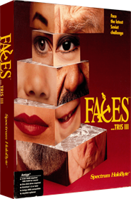 Faces ...tris III - Box - 3D Image