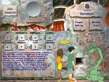 The ClueFinders 6th Grade Adventures: The Empire of the Plant People - Screenshot - Gameplay Image