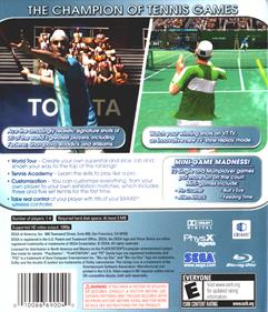 Virtua Tennis 3 - Box - Back Image