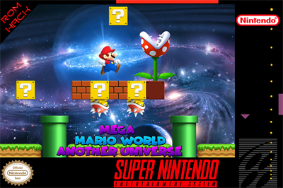 Mega Mario World: Another Universe - Fanart - Box - Front Image