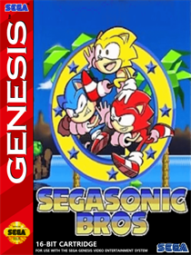 SegaSonic Bros. - Fanart - Box - Front Image