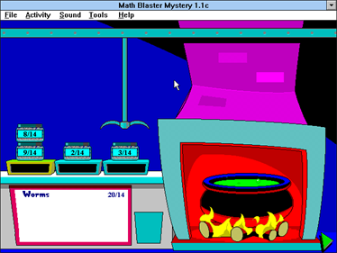 Math Blaster Mystery: The Great Brain Robbery - Screenshot - Gameplay Image