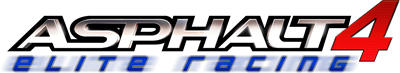 Asphalt 4: Elite Racing - Clear Logo Image