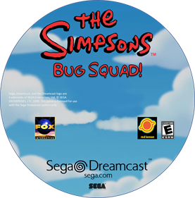 The Simpsons Bug Squad - Disc Image
