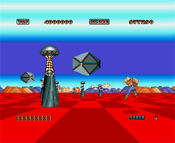 Space Harrier: Return to the Fantasy Zone - Screenshot - Gameplay Image