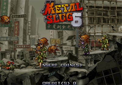 Metal Slug 6 - Screenshot - Game Title
