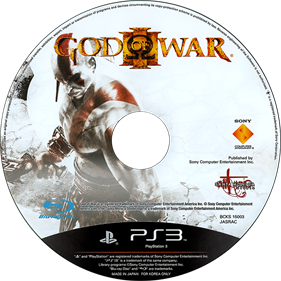 God of War III - Disc Image