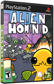 Alien Hominid - Box - 3D Image