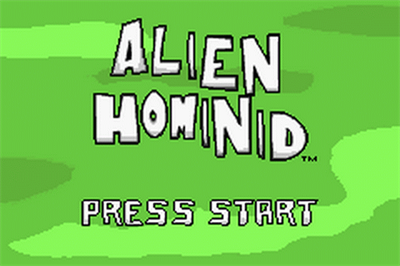 Alien Hominid - Screenshot - Game Title Image