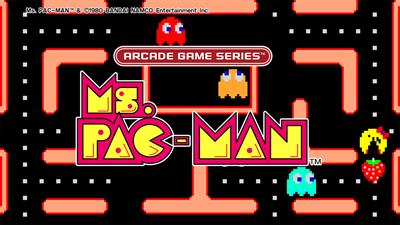 ARCADE GAME SERIES: Ms. PAC-MAN - Banner Image