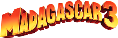 Madagascar 3: The Video Game - Clear Logo Image