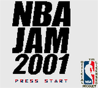 NBA Jam 2001 - Screenshot - Game Title Image