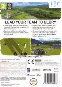 Tiger Woods PGA Tour 11 - Box - Back Image