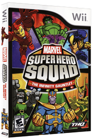 Marvel Super Hero Squad: The Infinity Gauntlet  - Box - 3D Image